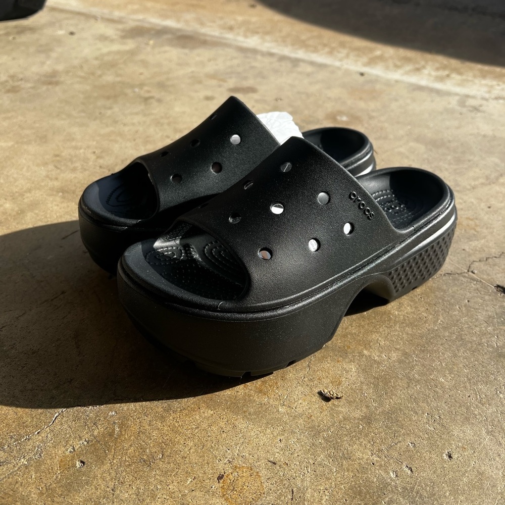 BRAND NEW STOMP SLIDE CROCS